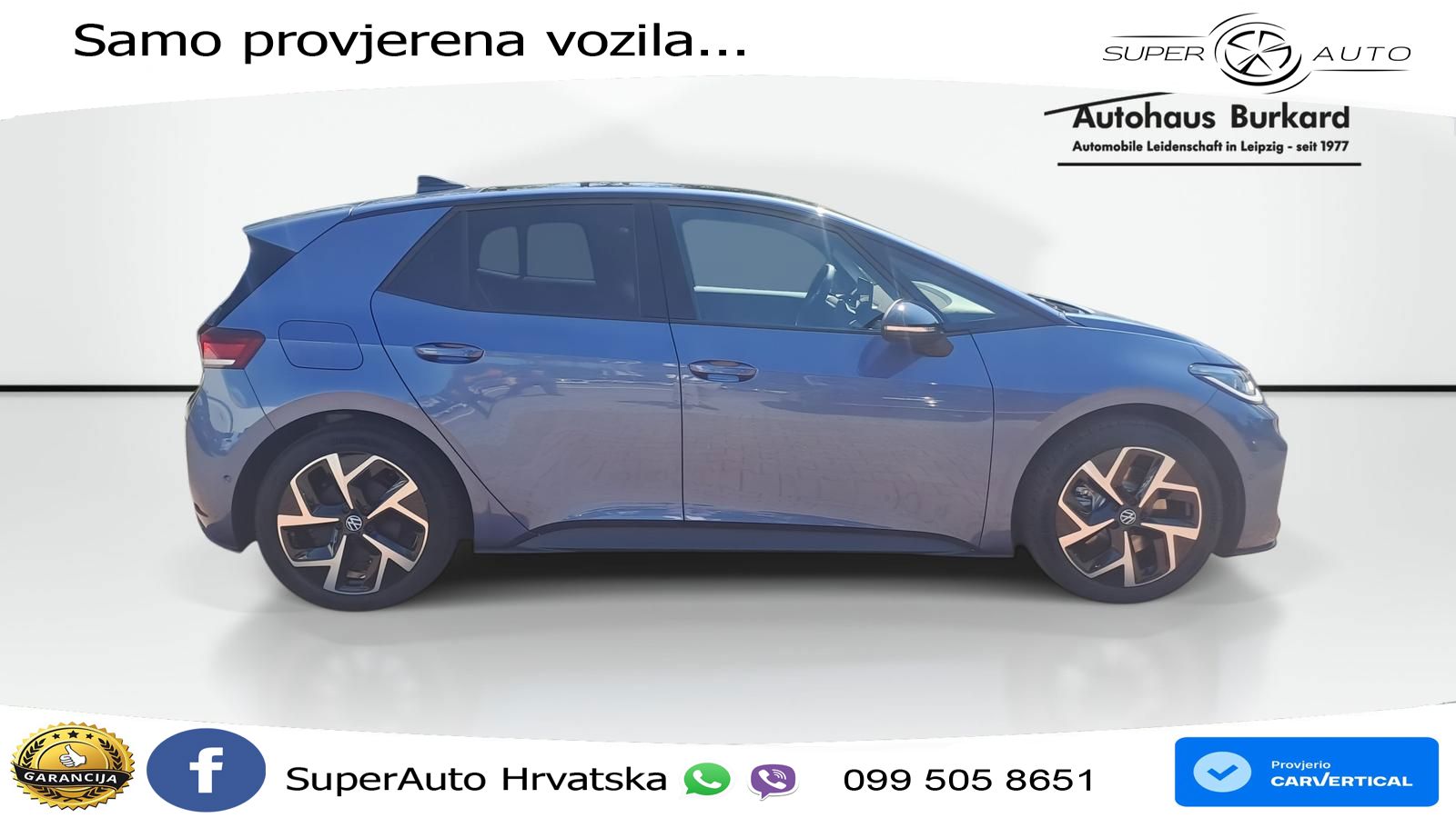 Volkswagen ID.3 58 kWh (190 KS) LED+GR SJED+ACC