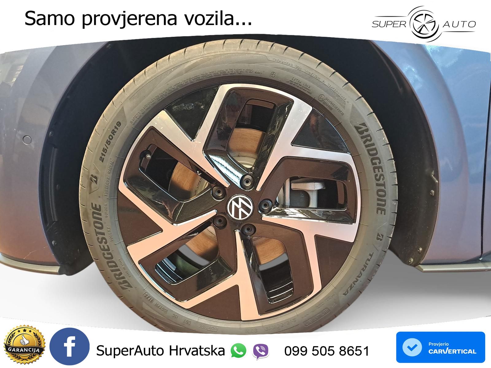 Volkswagen ID.3 58 kWh (190 KS) LED+GR SJED+ACC