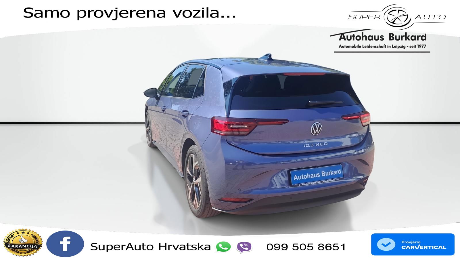 Volkswagen ID.3 58 kWh (190 KS) LED+GR SJED+ACC