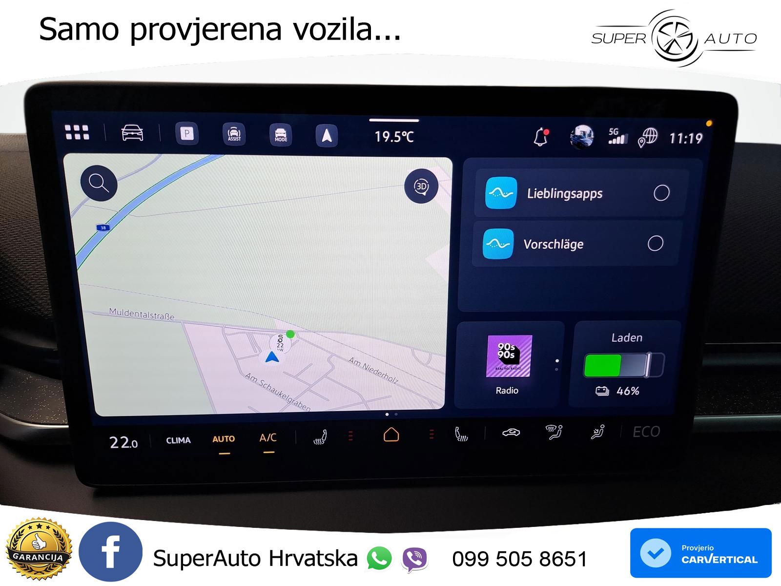 Volkswagen ID.3 58 kWh (190 KS) LED+GR SJED+ACC