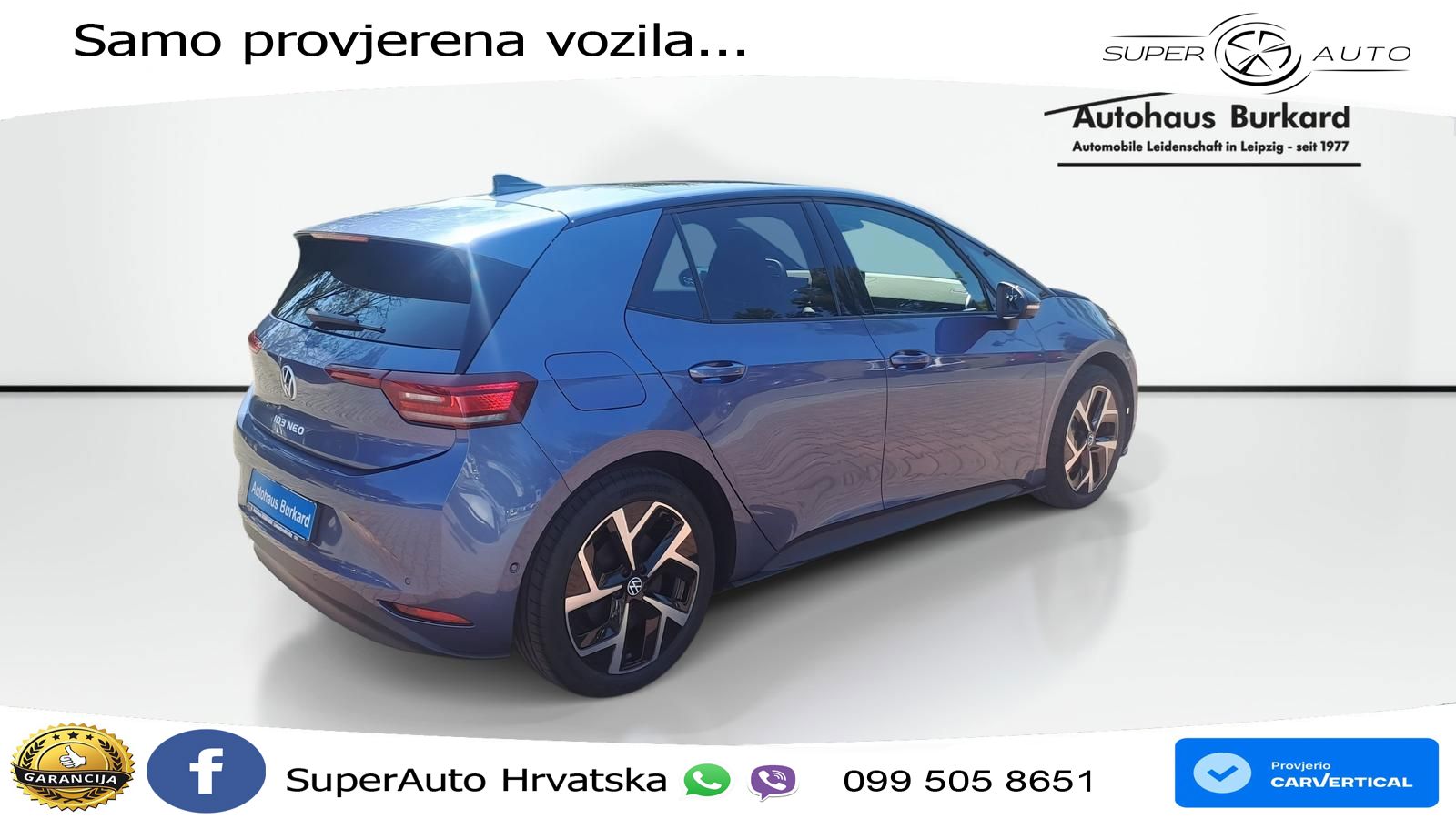 Volkswagen ID.3 58 kWh (190 KS) LED+GR SJED+ACC