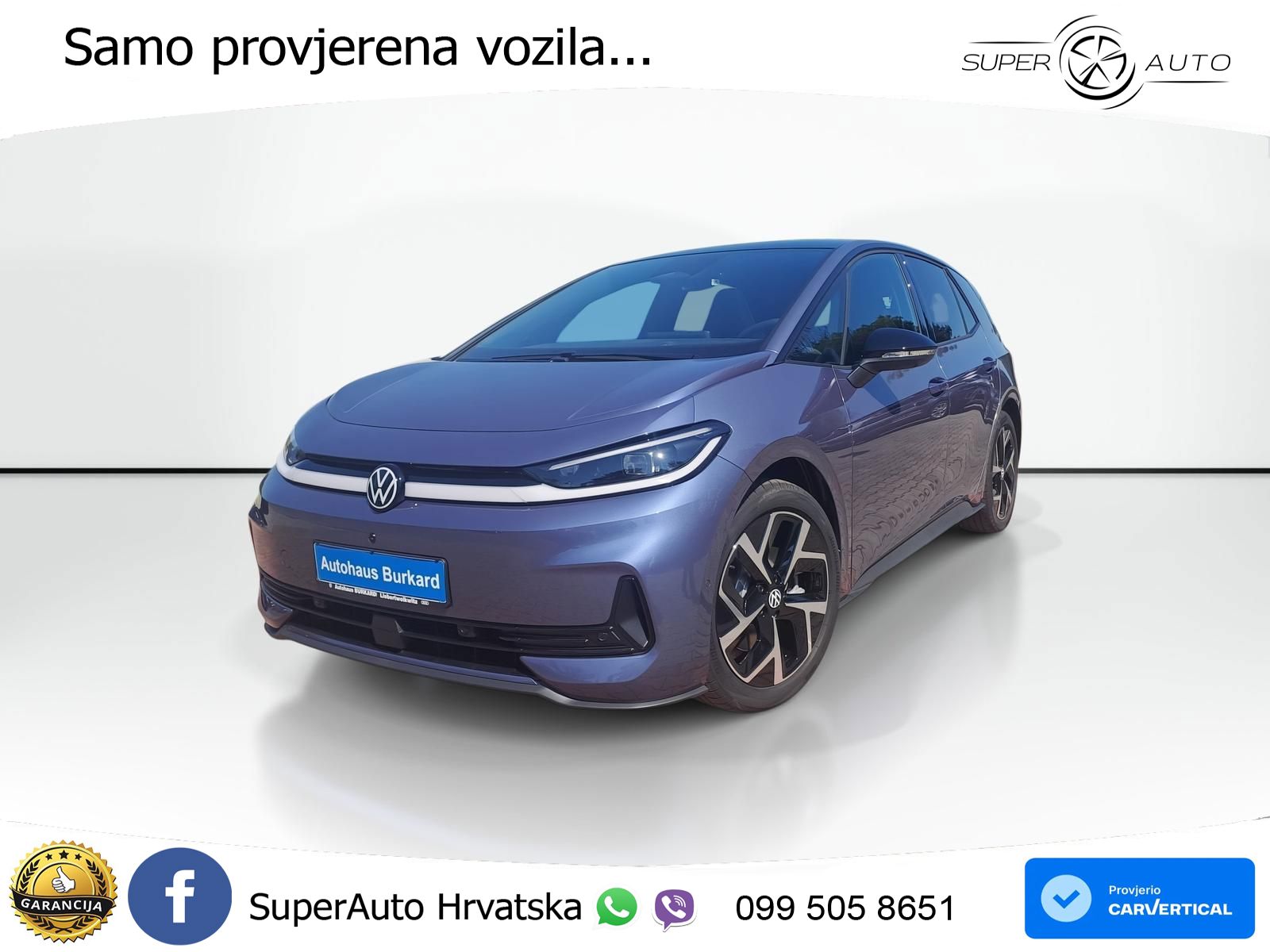 Volkswagen ID.3 58 kWh (190 KS) LED+GR SJED+ACC