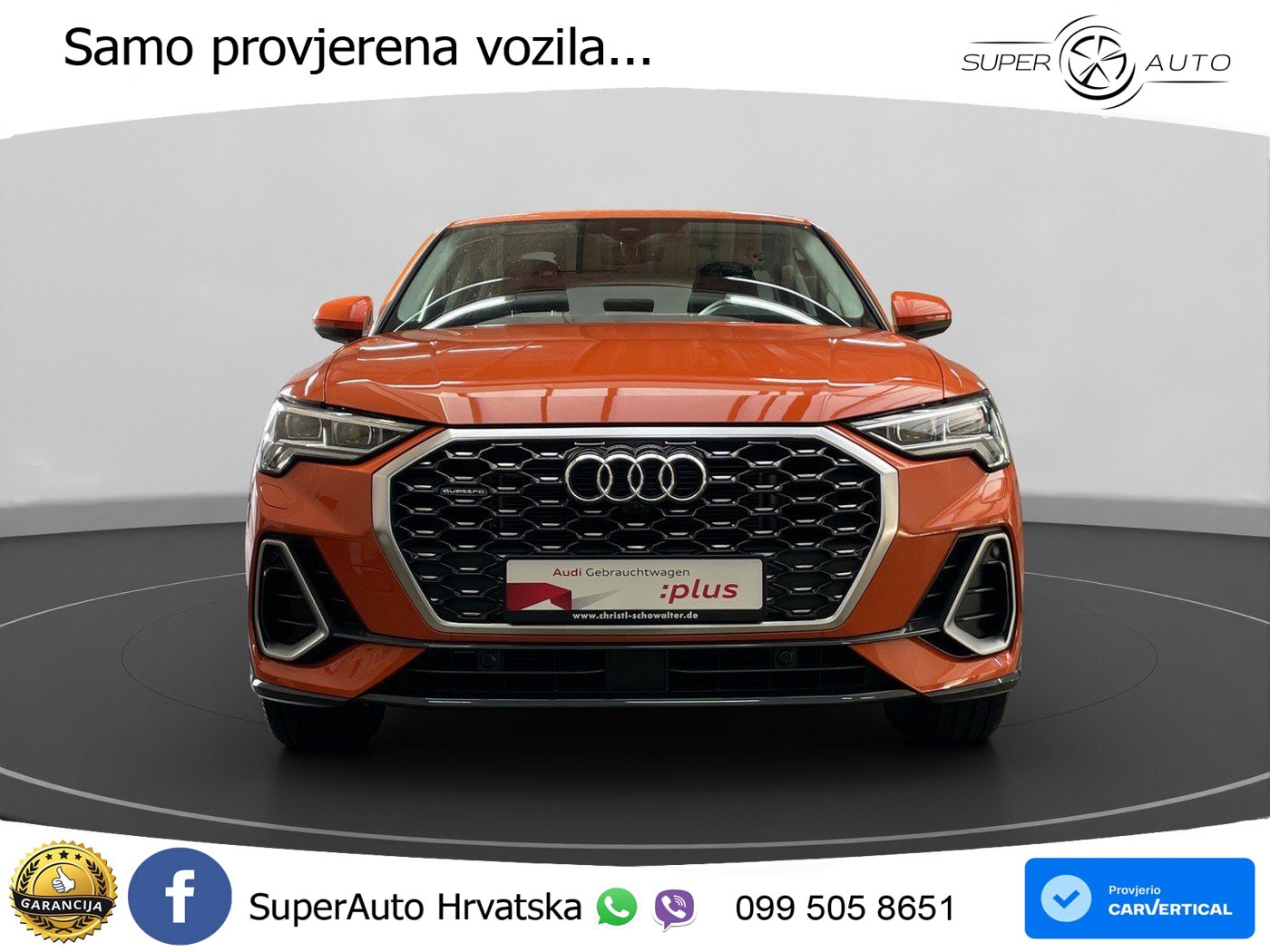 Audi Q3 Sportback 40 TFSI (190 KS) quattro S tronic S line LED+GR SJED+ACC