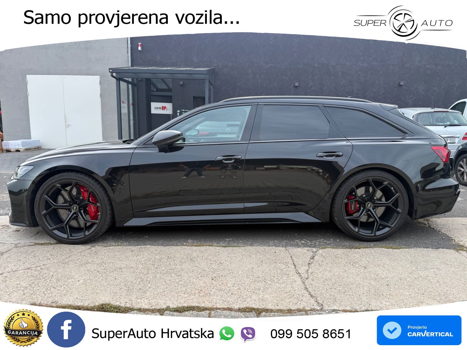 Audi RS6 Avant 4.0 TFSI V8 performance (630 KS)  quattro tiptronic LED+GR SJED+ACC