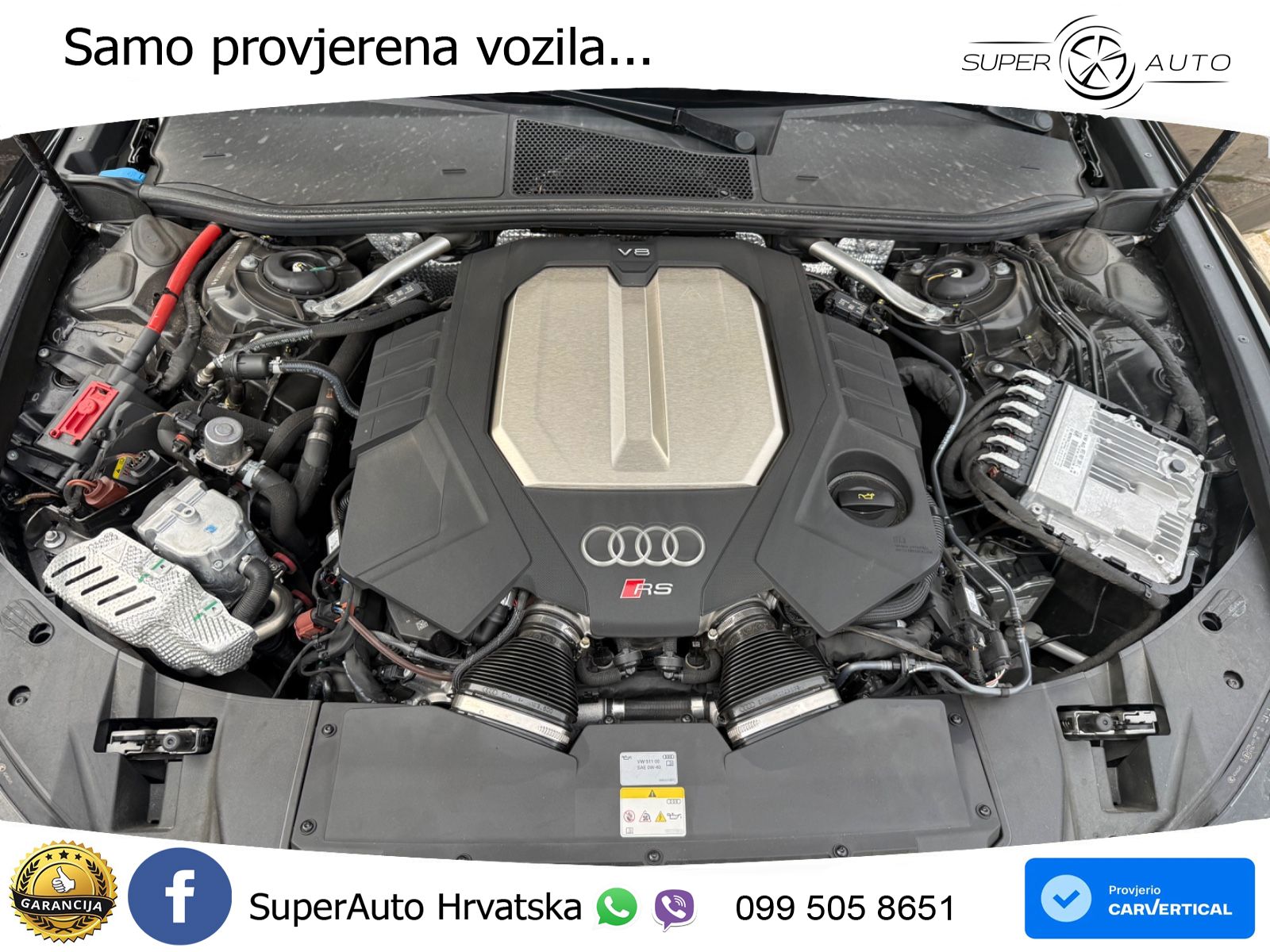 Audi RS6 Avant 4.0 TFSI V8 performance (630 KS)  quattro tiptronic LED+GR SJED+ACC