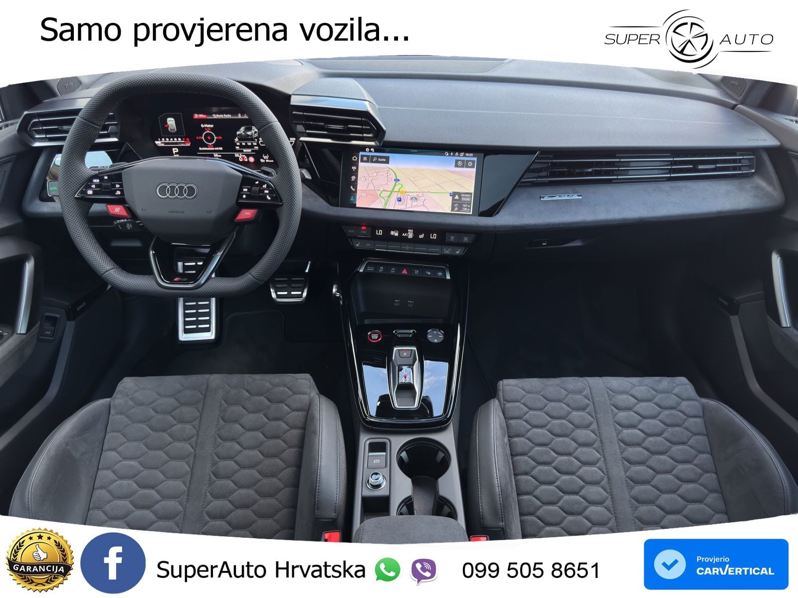 Audi RS3 Sedan 2.5 TFSI (400 KS) quattro S tronic MATRIX+GR SJED+KAM