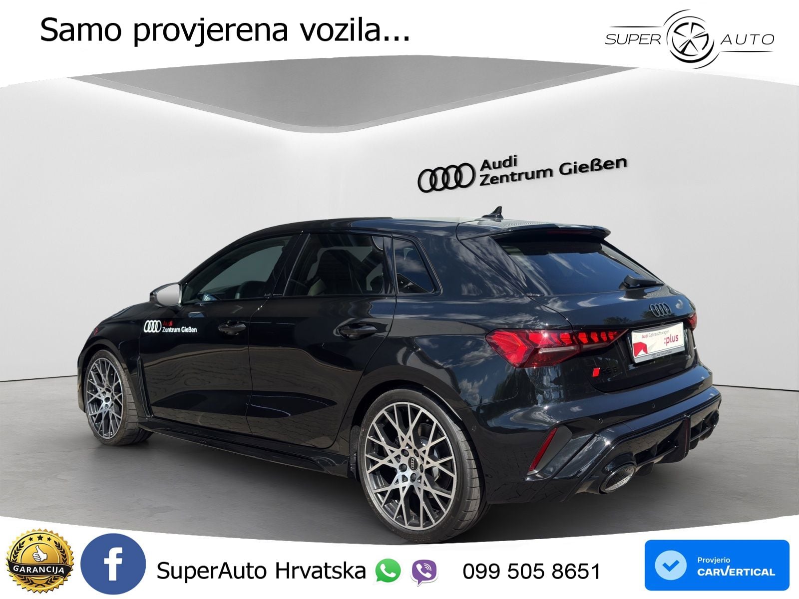 Audi RS3 Sedan 2.5 TFSI (400 KS) quattro S tronic MATRIX+GR SJED+KAM