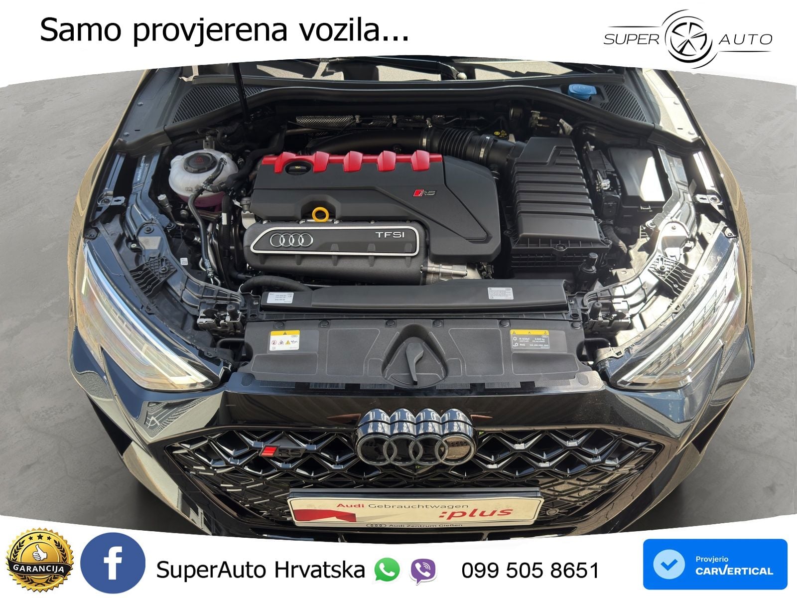 Audi RS3 Sedan 2.5 TFSI (400 KS) quattro S tronic MATRIX+GR SJED+KAM