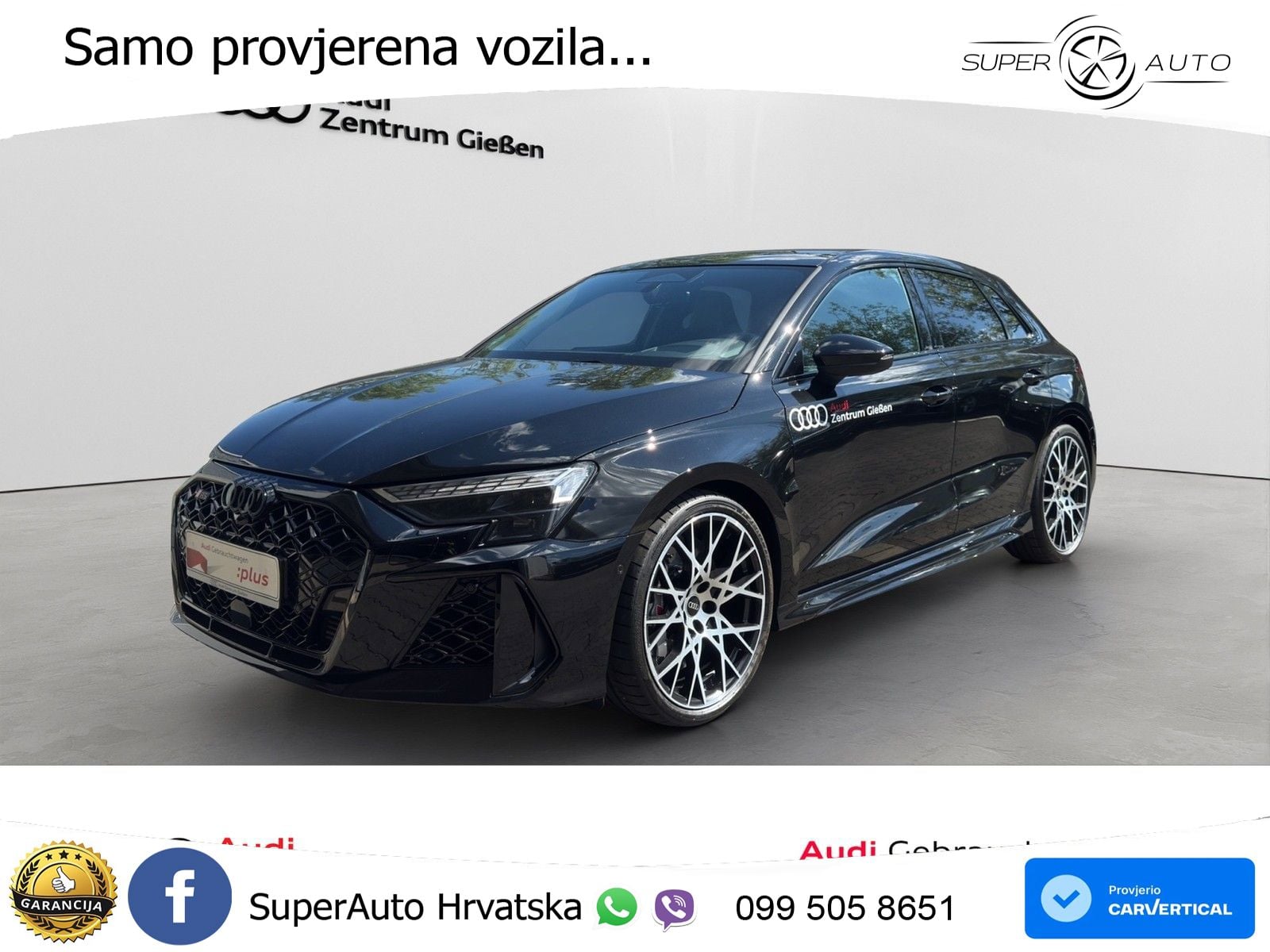Audi RS3 Sedan 2.5 TFSI (400 KS) quattro S tronic MATRIX+GR SJED+KAM