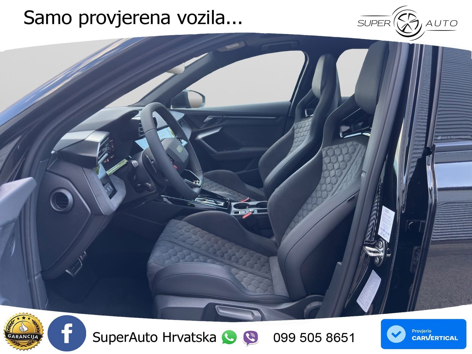 Audi RS3 Sedan 2.5 TFSI (400 KS) quattro S tronic MATRIX+GR SJED+KAM