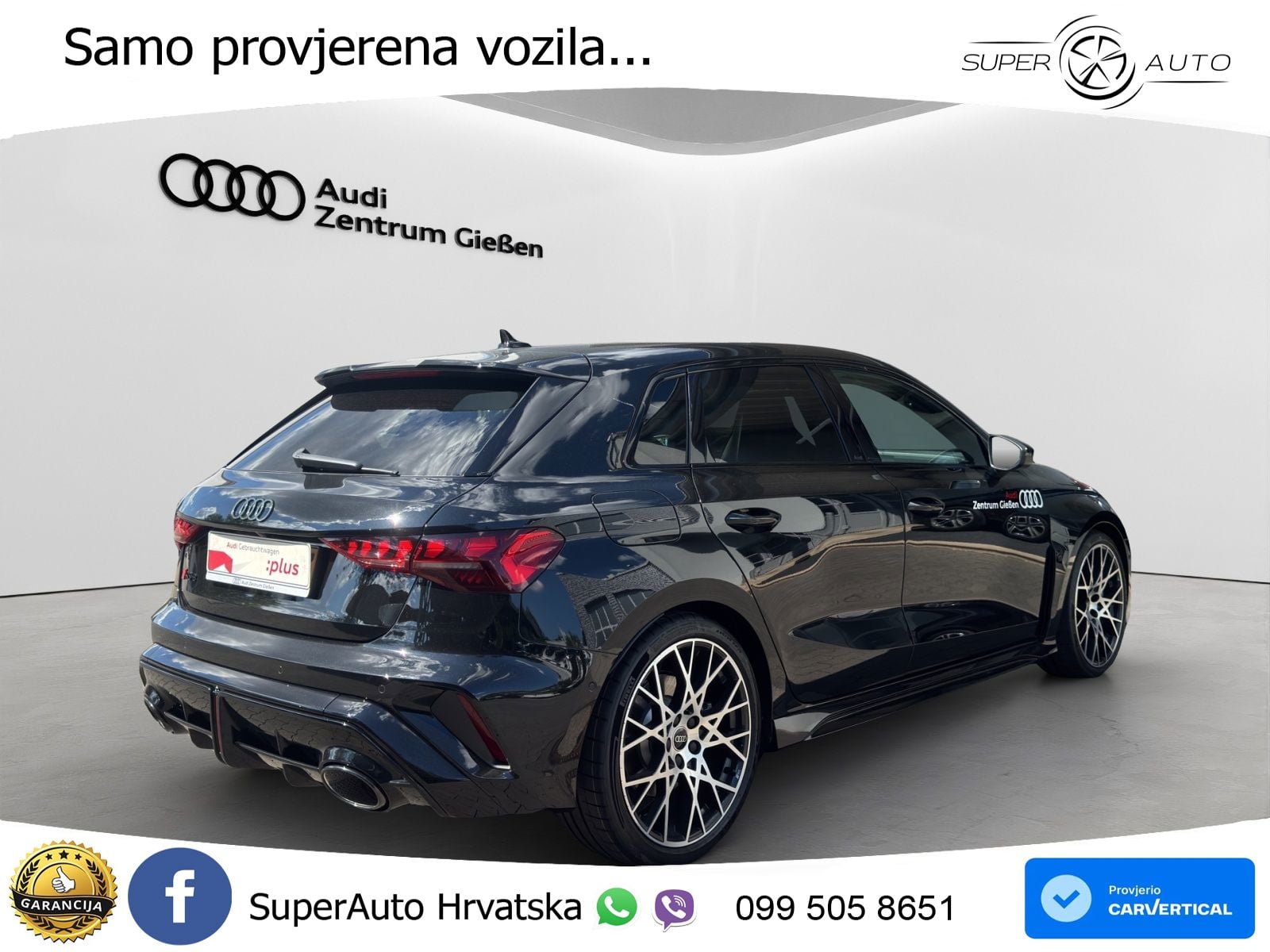 Audi RS3 Sedan 2.5 TFSI (400 KS) quattro S tronic MATRIX+GR SJED+KAM