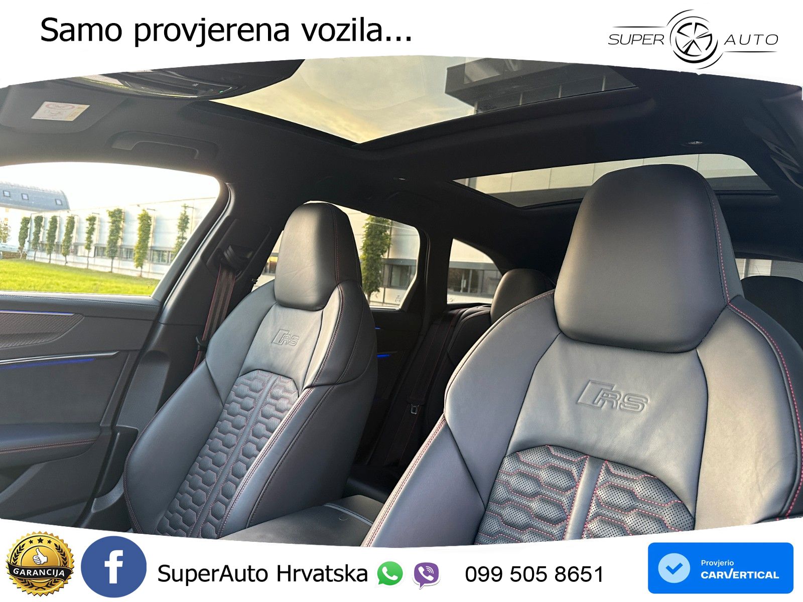 Audi RS6 Avant 4.0 TFSI V8 performance (630 KS)  quattro tiptronic LED+GR SJED+ACC