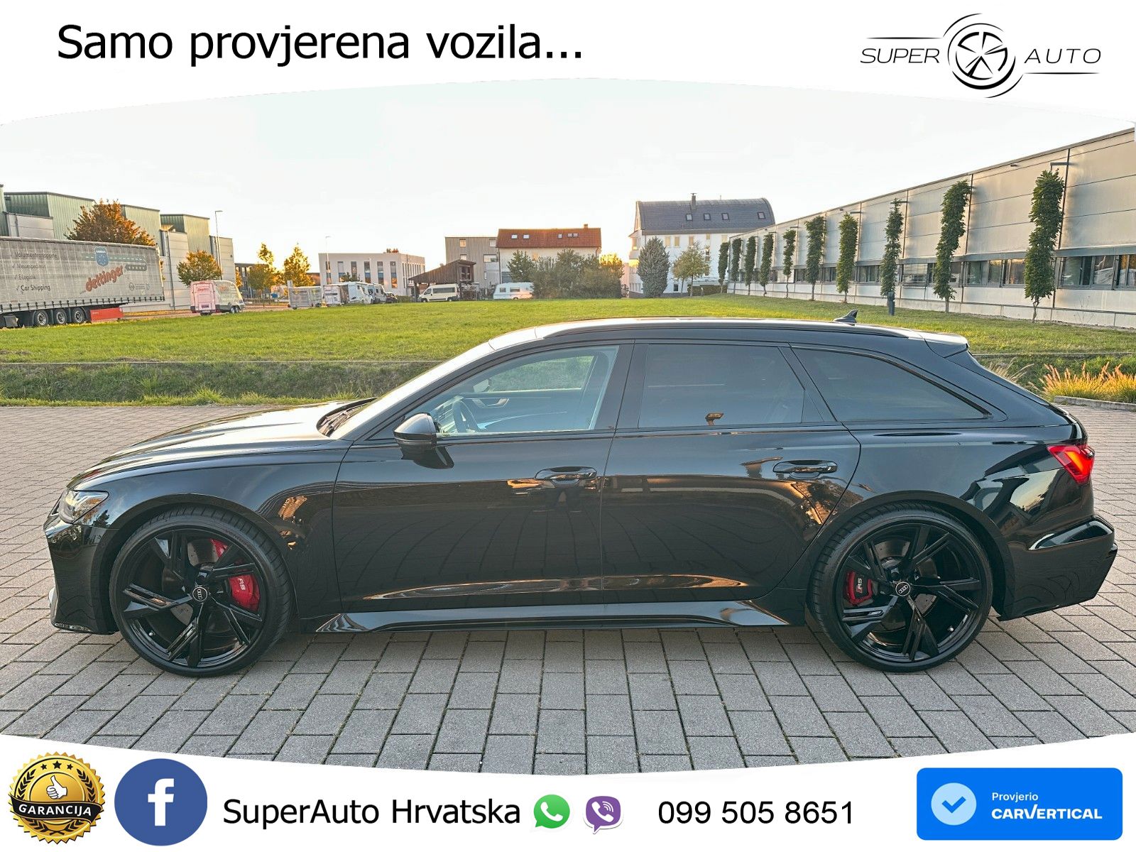 Audi RS6 Avant 4.0 TFSI V8 performance (630 KS)  quattro tiptronic LED+GR SJED+ACC