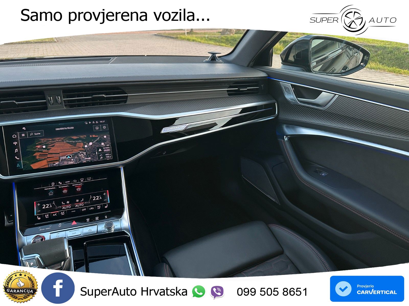 Audi RS6 Avant 4.0 TFSI V8 performance (630 KS)  quattro tiptronic LED+GR SJED+ACC