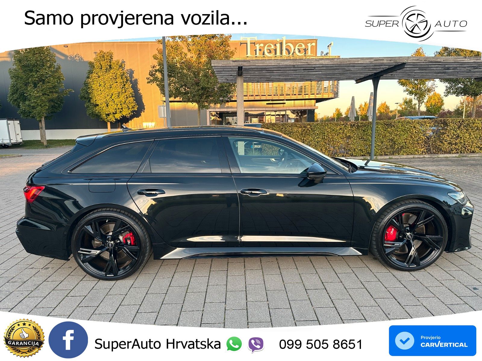 Audi RS6 Avant 4.0 TFSI V8 performance (630 KS)  quattro tiptronic LED+GR SJED+ACC