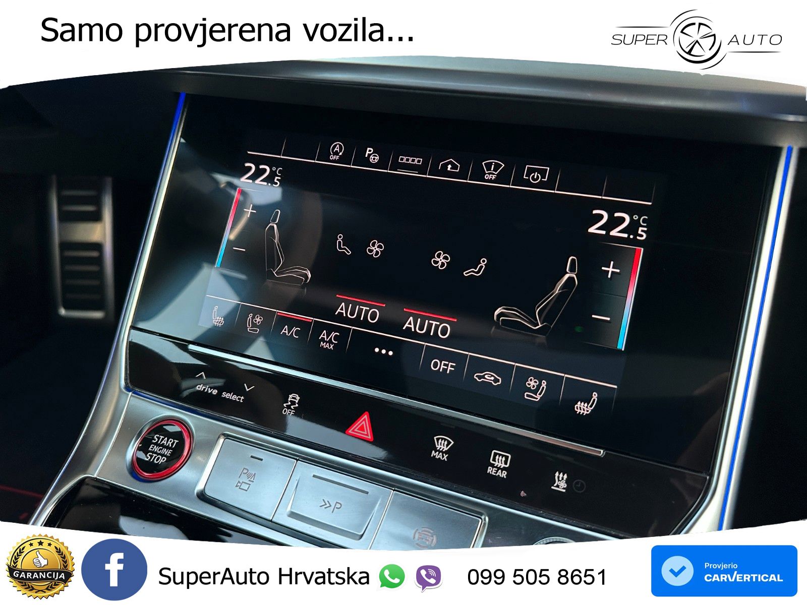 Audi RS6 Avant 4.0 TFSI V8 performance (630 KS)  quattro tiptronic LED+GR SJED+ACC
