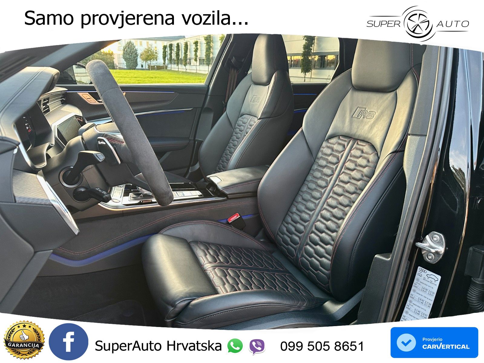 Audi RS6 Avant 4.0 TFSI V8 performance (630 KS)  quattro tiptronic LED+GR SJED+ACC