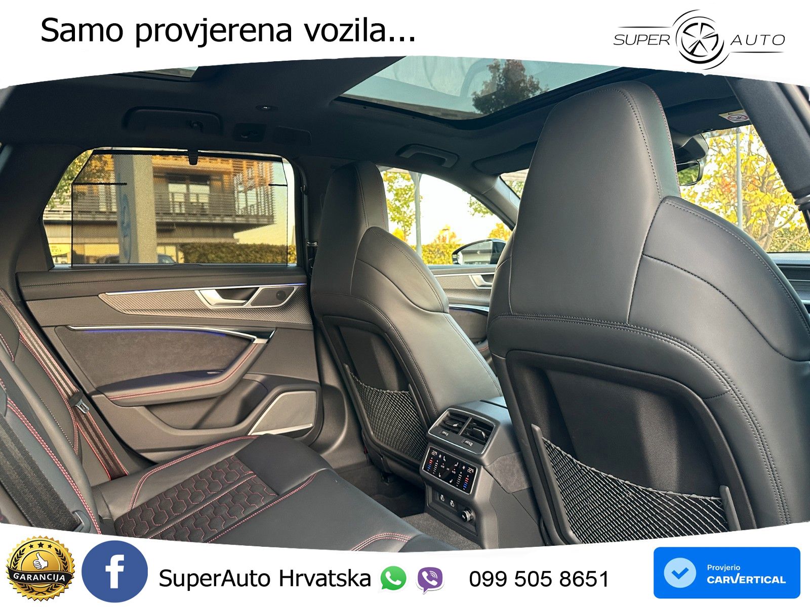 Audi RS6 Avant 4.0 TFSI V8 performance (630 KS)  quattro tiptronic LED+GR SJED+ACC