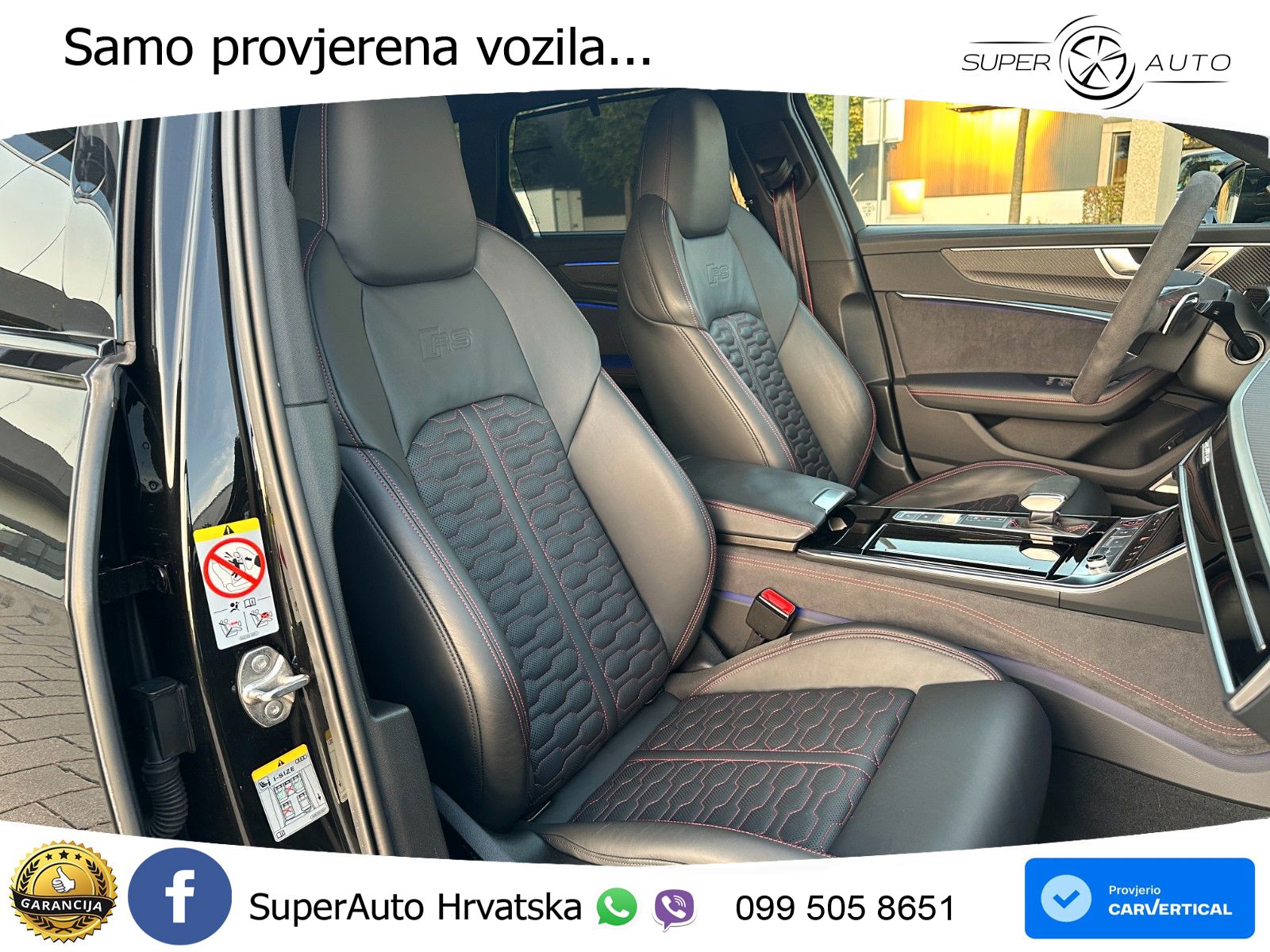 Audi RS6 Avant 4.0 TFSI V8 performance (630 KS)  quattro tiptronic LED+GR SJED+ACC