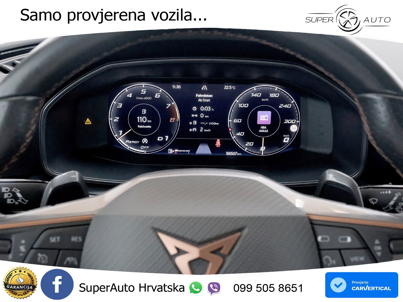 Cupra Formentor VZ5 2.5 TSI (390 KS) 4Drive DSG LED+GR SJED+ACC
