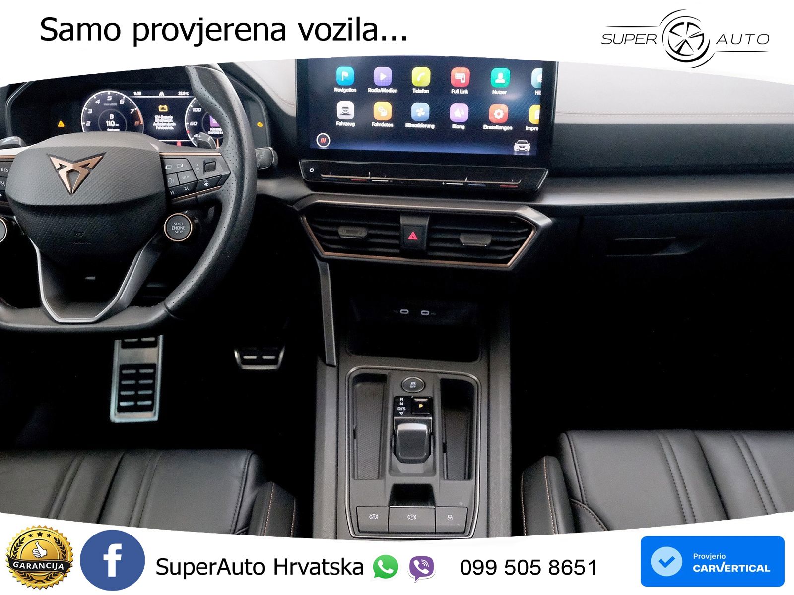 Cupra Formentor VZ5 2.5 TSI (390 KS) 4Drive DSG LED+GR SJED+ACC