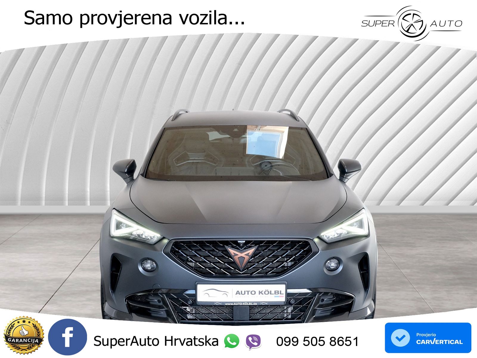 Cupra Formentor VZ5 2.5 TSI (390 KS) 4Drive DSG LED+GR SJED+ACC
