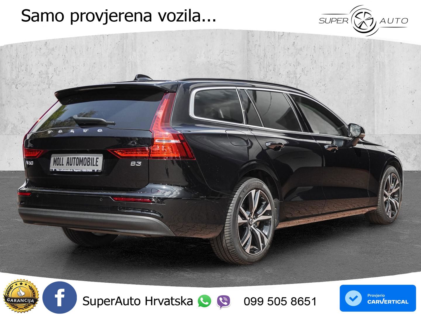 Volvo V60 2.0 B3 DCT LED+GR SJED+ACC
