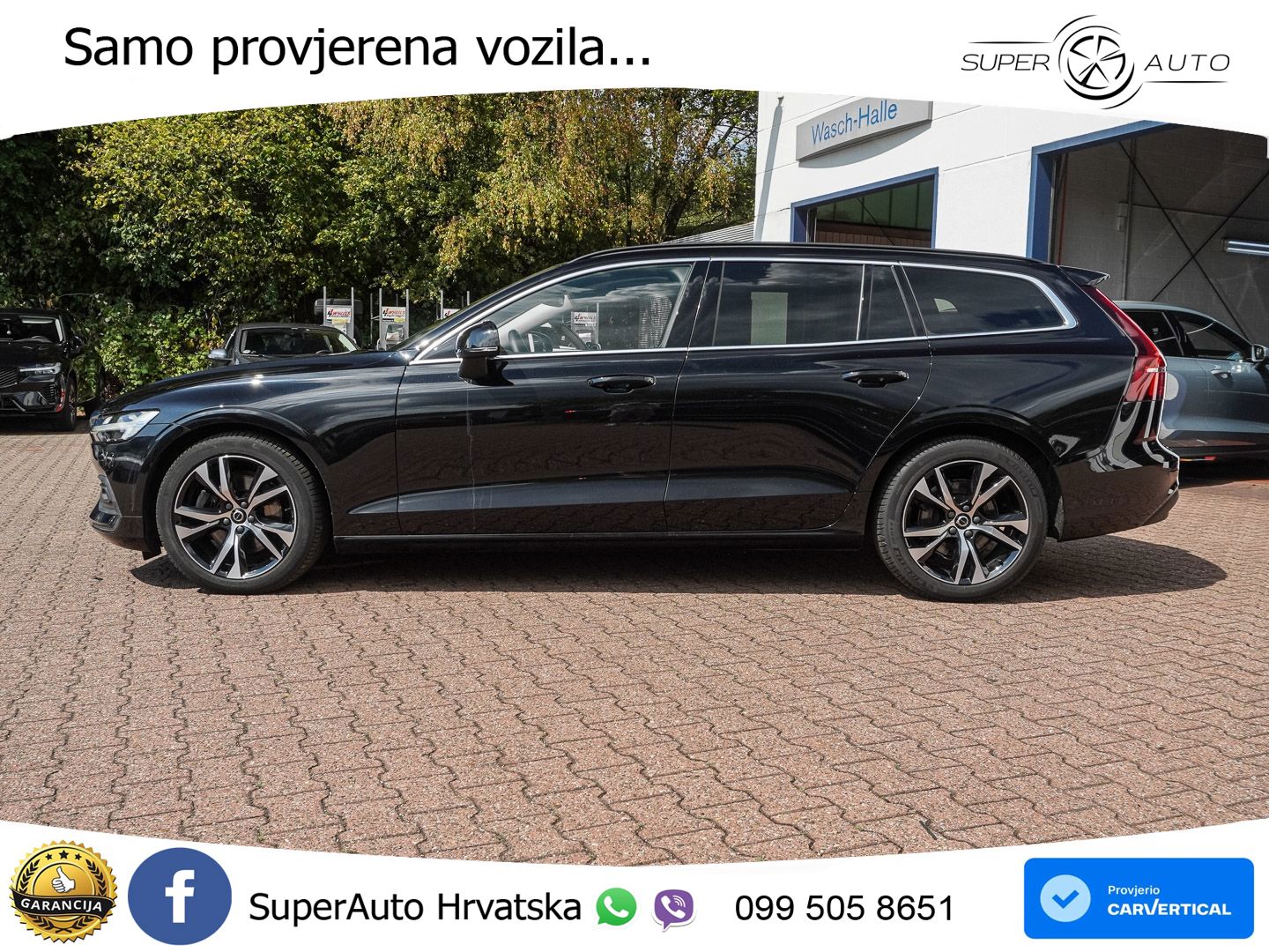Volvo V60 2.0 B3 DCT LED+GR SJED+ACC
