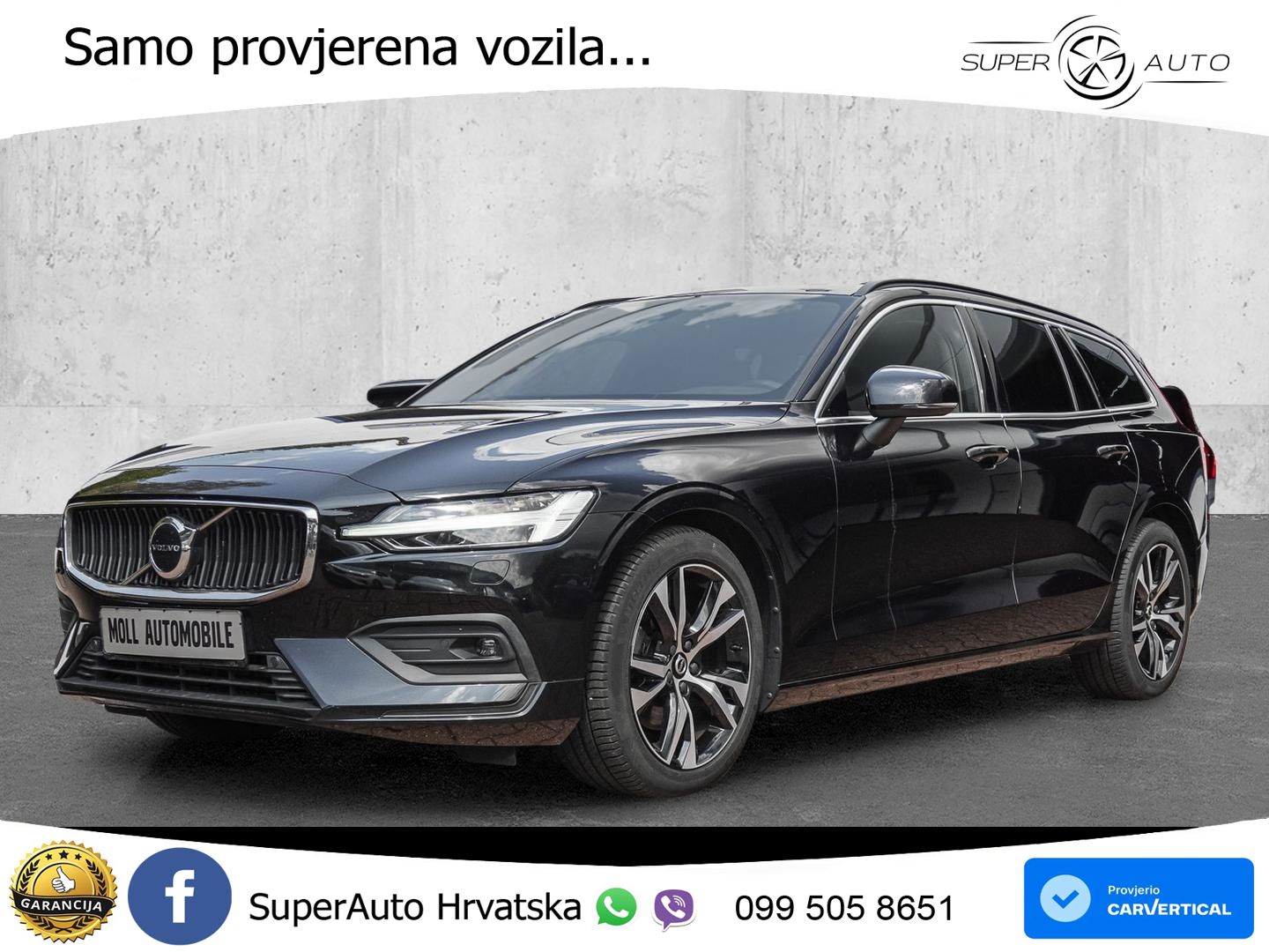Volvo V60 2.0 B3 DCT LED+GR SJED+ACC