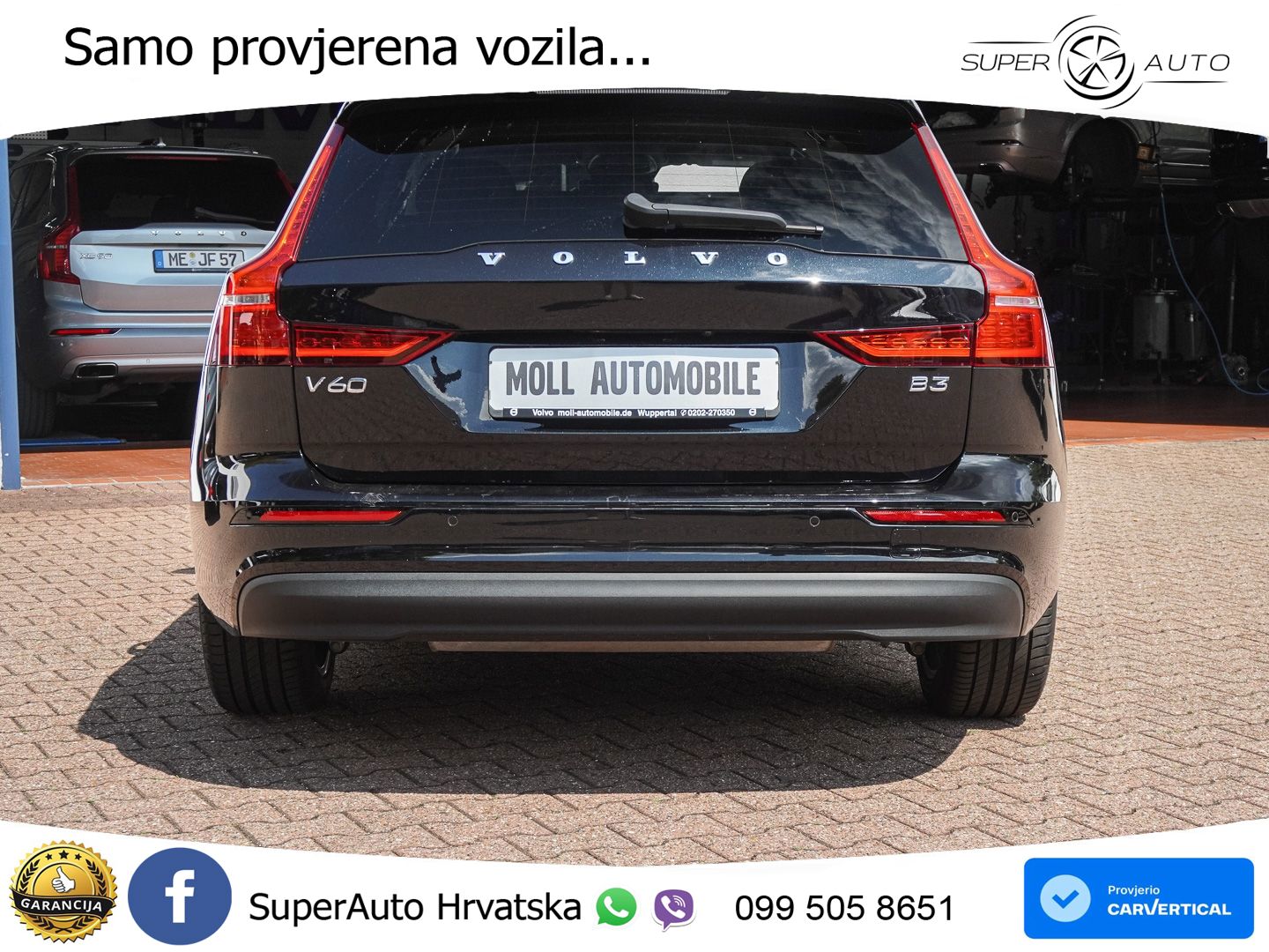 Volvo V60 2.0 B3 DCT LED+GR SJED+ACC