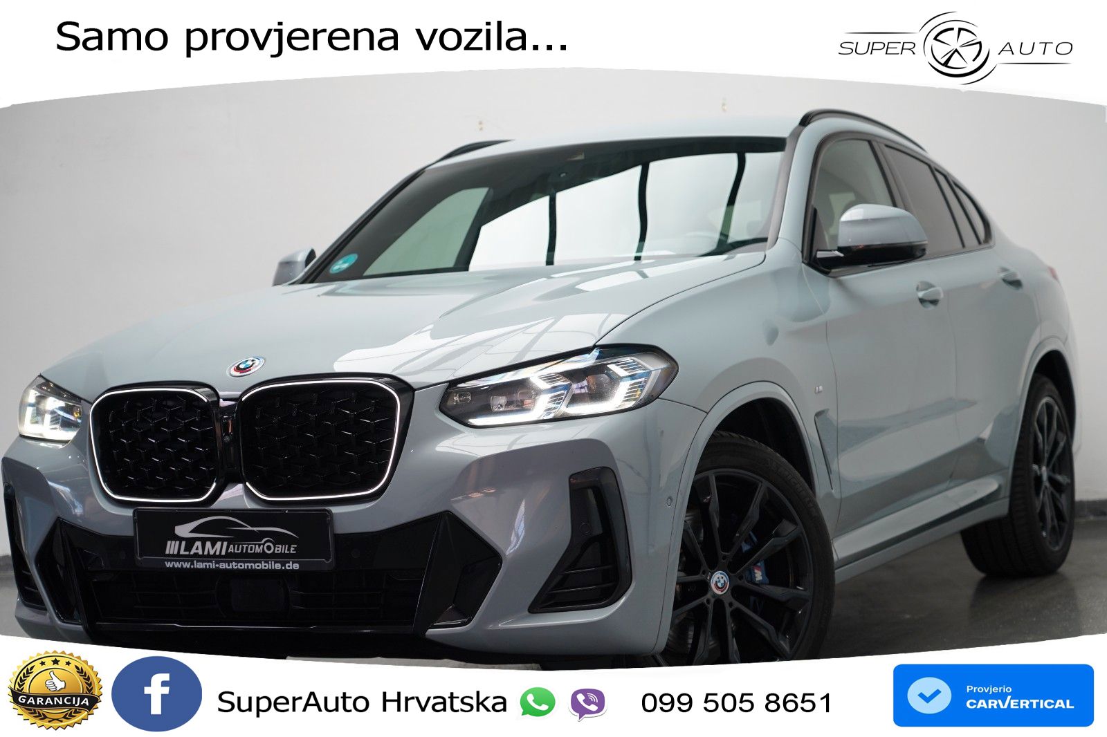 BMW X4 30d (286 KS) xDrive Steptronic M Sport LED+GR SJED+ACC