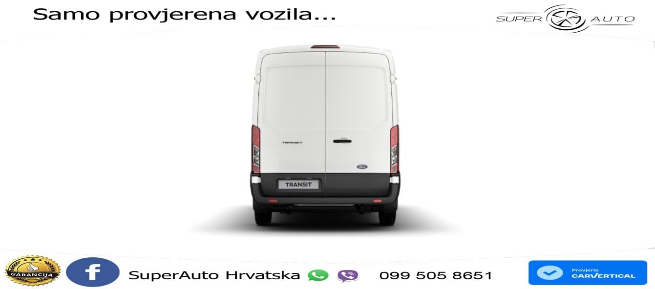 Ford Transit Kasten DoKa 350 L3 Trend Aut. AHK*360*NA 165 KS