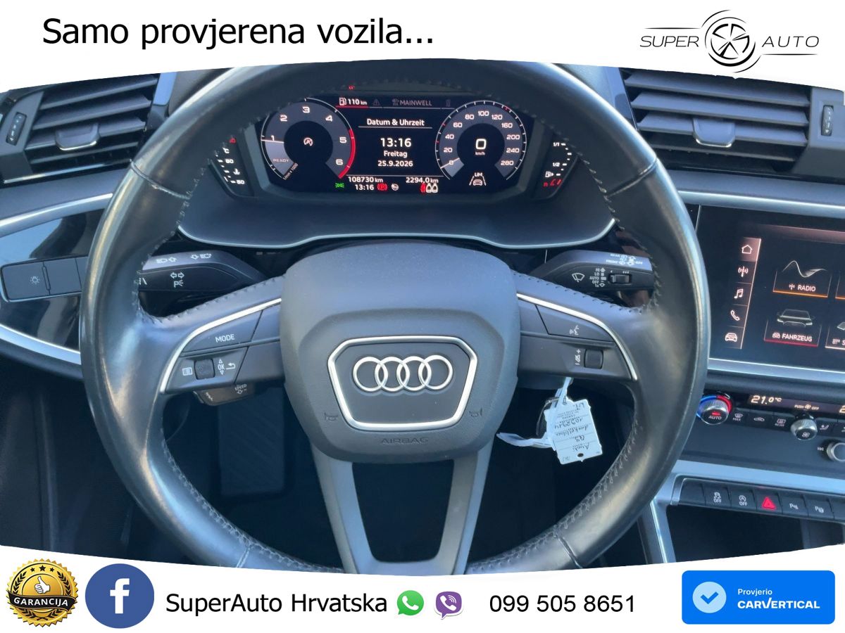 Audi Q3 35 TDI (150 KS) quattro