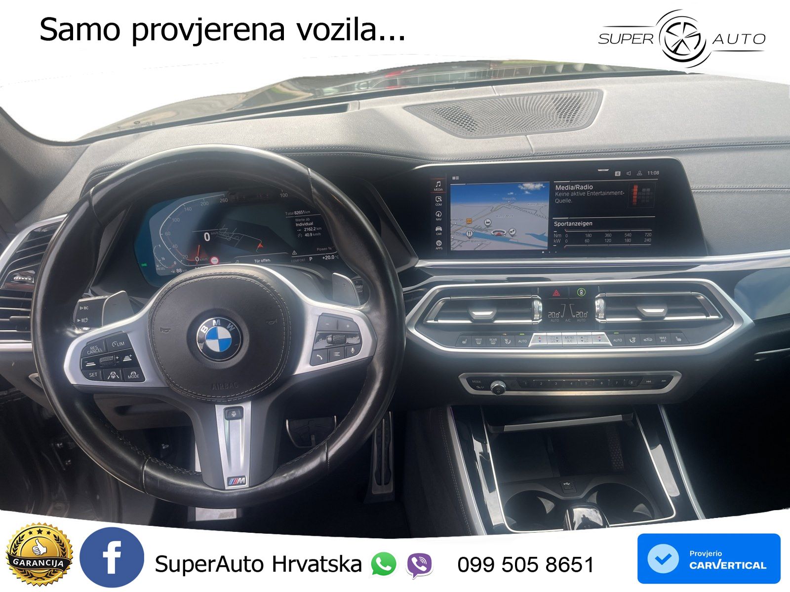 BMW X5 30d (286 KS) xDrive Steptronic M Sport LED+GR SJED+ACC