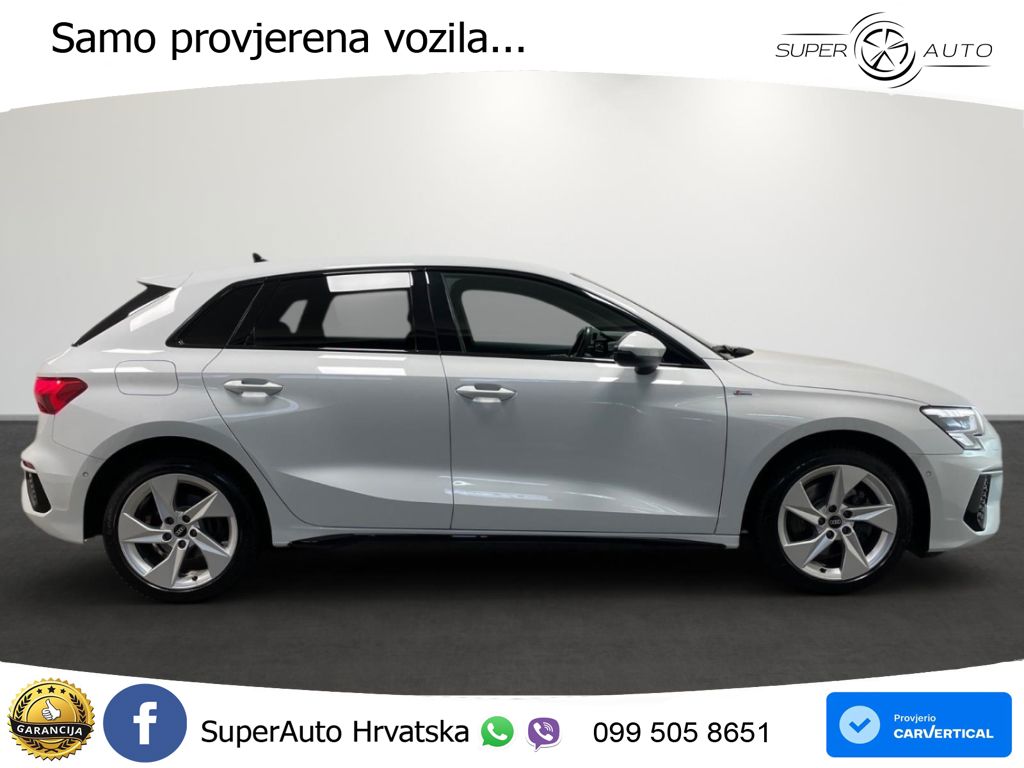 Audi A3 40 TFSIe (204 KS) S tronic S line LED+GR SJED+ACC