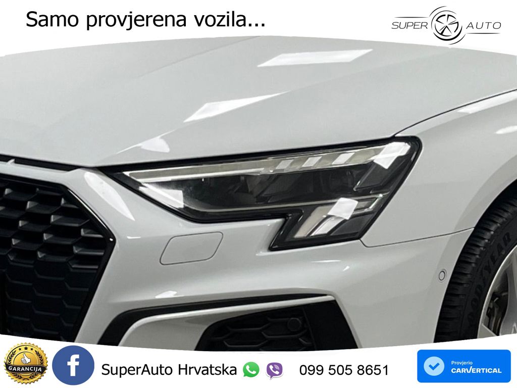 Audi A3 40 TFSIe (204 KS) S tronic S line LED+GR SJED+ACC