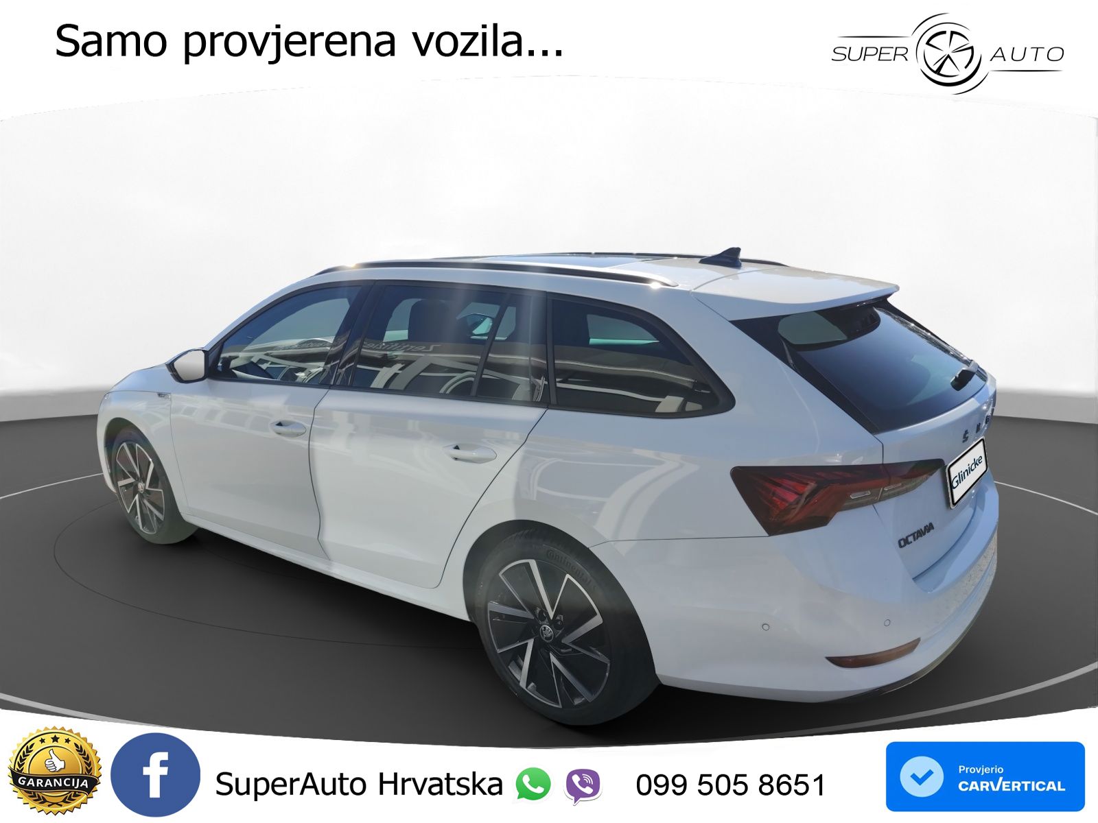 Škoda Octavia Combi 2.0 TDI (150 KS) 4x4 DSG SportLine LED+GR SJED+ACC