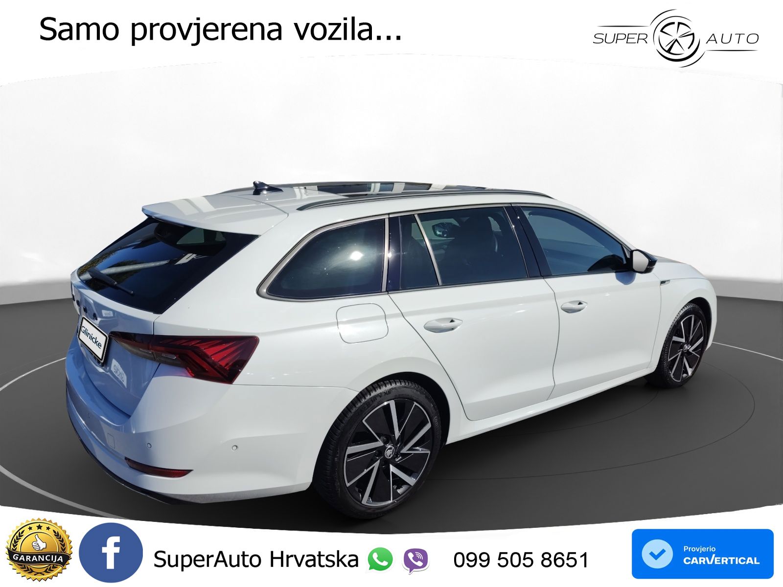 Škoda Octavia Combi 2.0 TDI (150 KS) 4x4 DSG SportLine LED+GR SJED+ACC