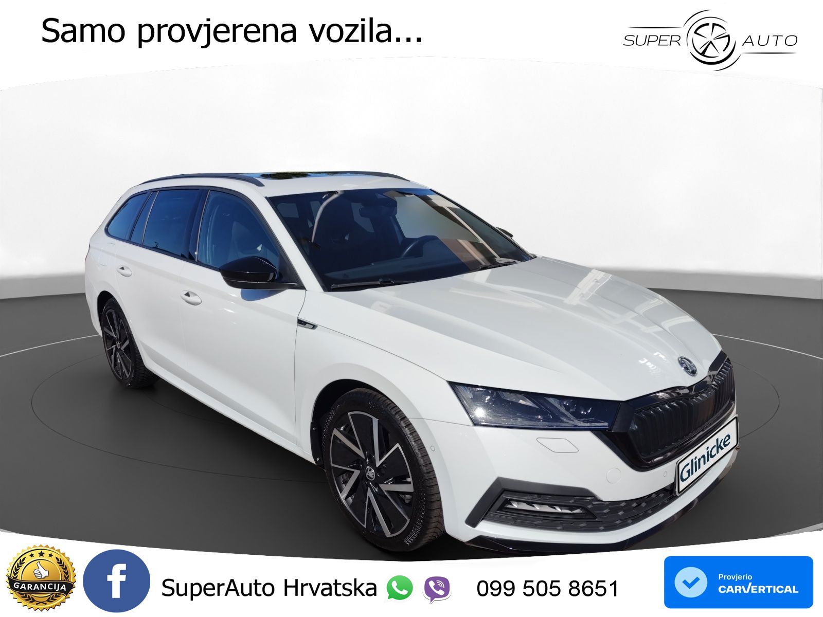 Škoda Octavia Combi 2.0 TDI (150 KS) 4x4 DSG SportLine LED+GR SJED+ACC