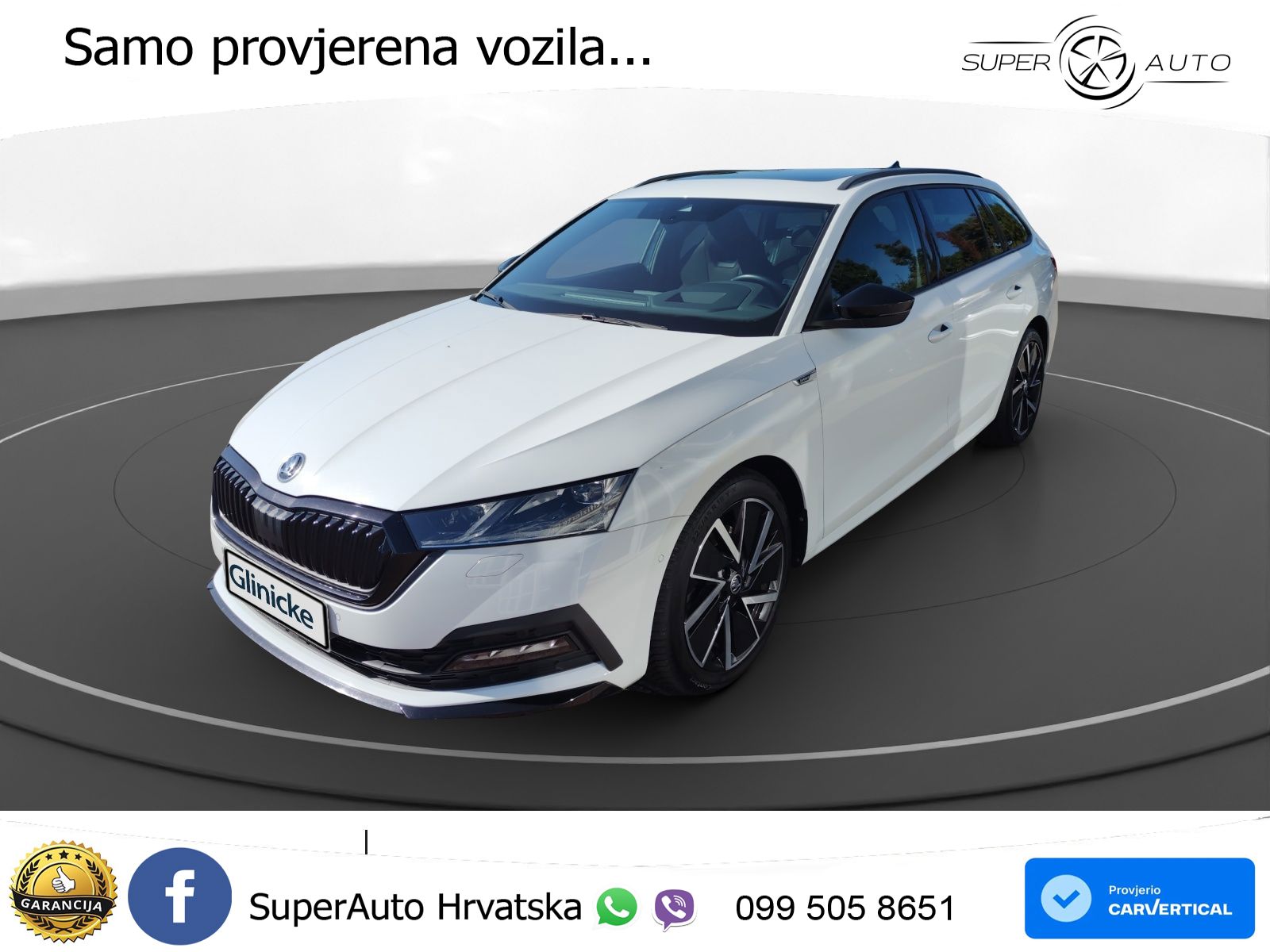 Škoda Octavia Combi 2.0 TDI (150 KS) 4x4 DSG SportLine LED+GR SJED+ACC