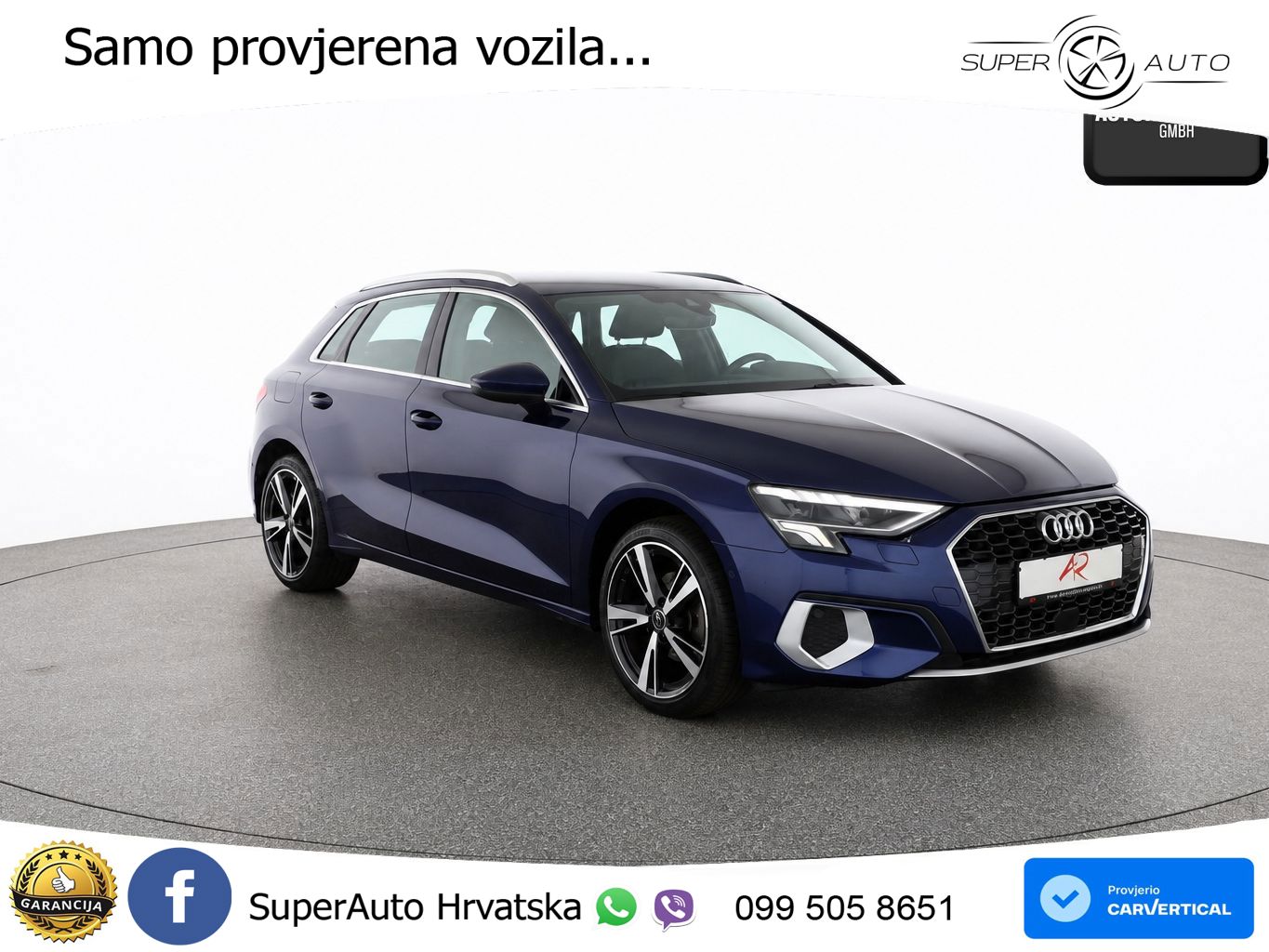 Audi A3 35 TFSI (150 KS) S tronic LED+GR SJED+ACC
