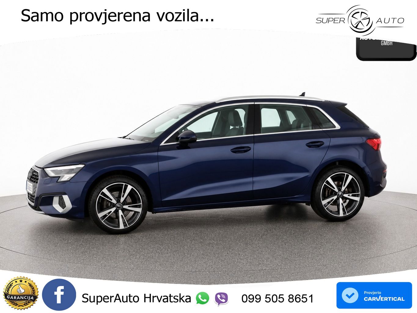 Audi A3 35 TFSI (150 KS) S tronic LED+GR SJED+ACC