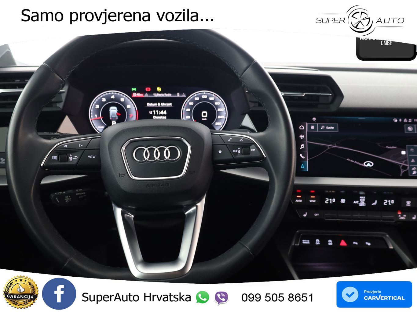 Audi A3 35 TFSI (150 KS) S tronic LED+GR SJED+ACC