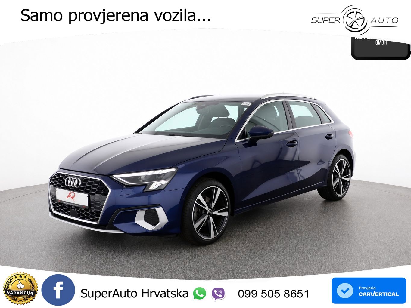Audi A3 35 TFSI (150 KS) S tronic LED+GR SJED+ACC