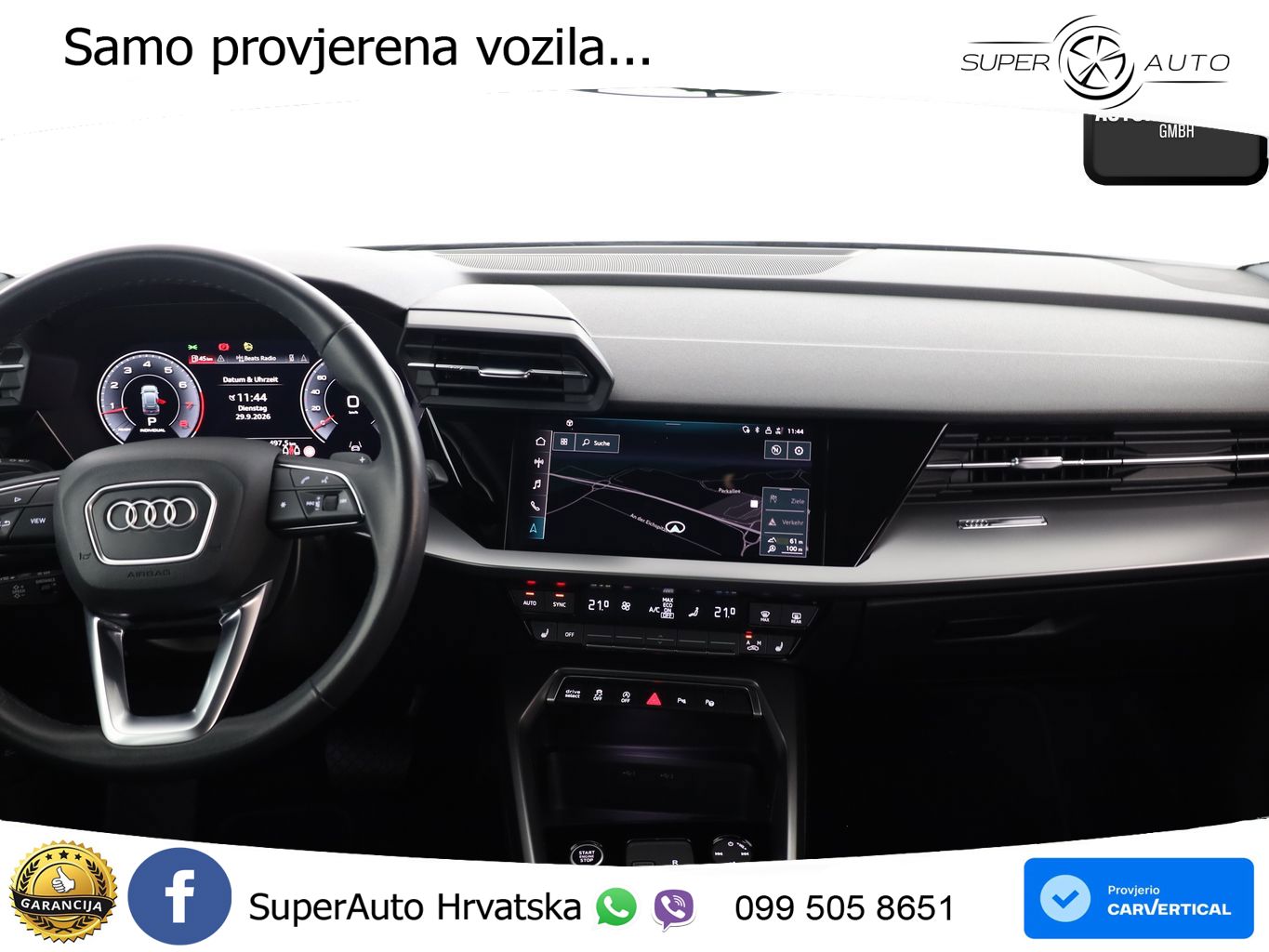 Audi A3 35 TFSI (150 KS) S tronic LED+GR SJED+ACC
