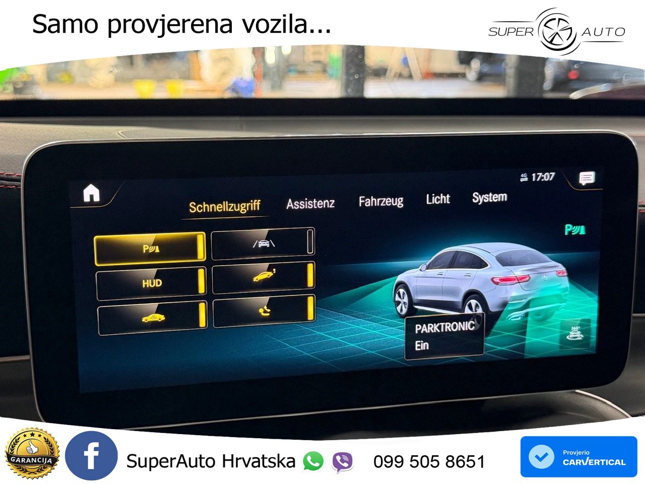 Mercedes GLC Coupe 400d (330 KS) 4MATIC 9G-TRONIC AMG ZRAČNI+ACC+4xGR SJED+KAM