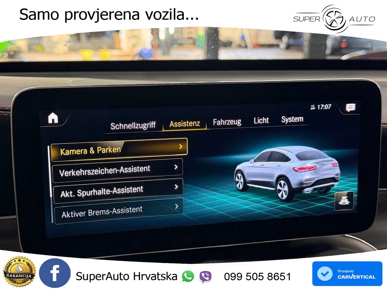 Mercedes GLC Coupe 400d (330 KS) 4MATIC 9G-TRONIC AMG ZRAČNI+ACC+4xGR SJED+KAM