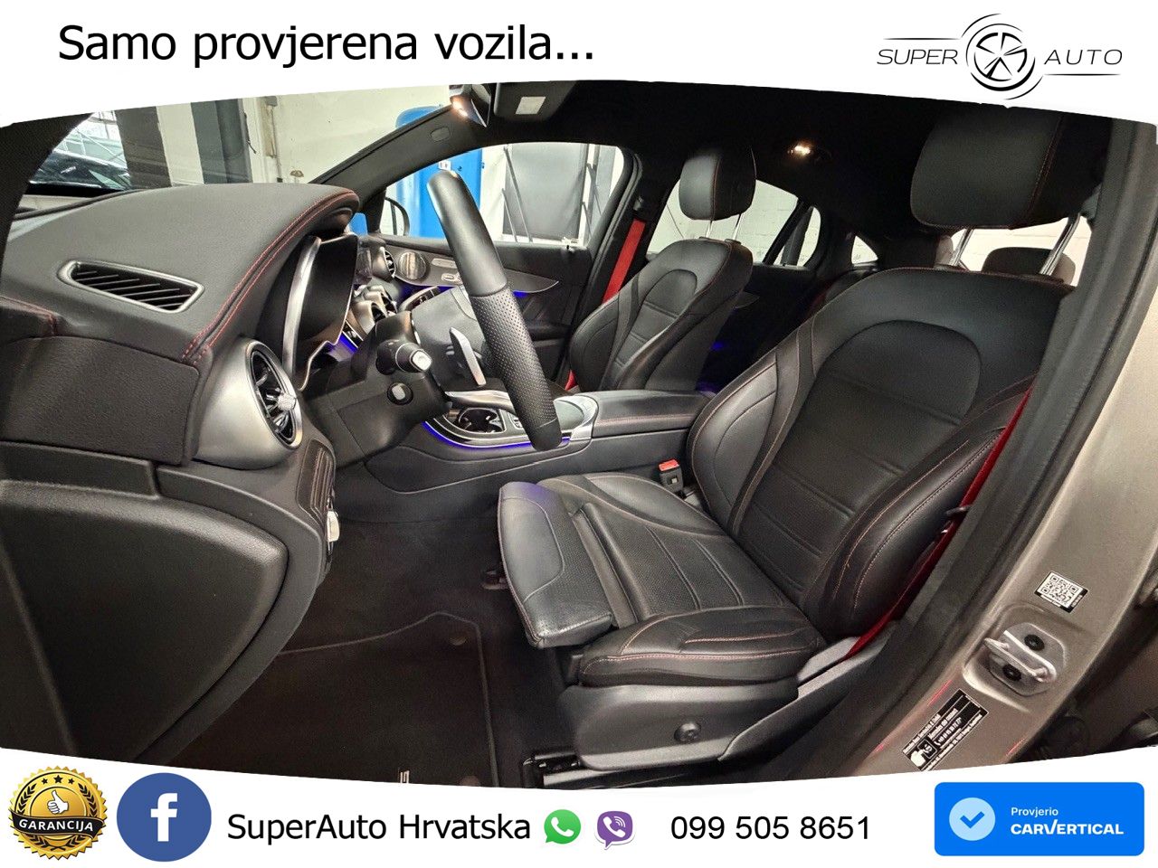 Mercedes GLC Coupe 400d (330 KS) 4MATIC 9G-TRONIC AMG ZRAČNI+ACC+4xGR SJED+KAM