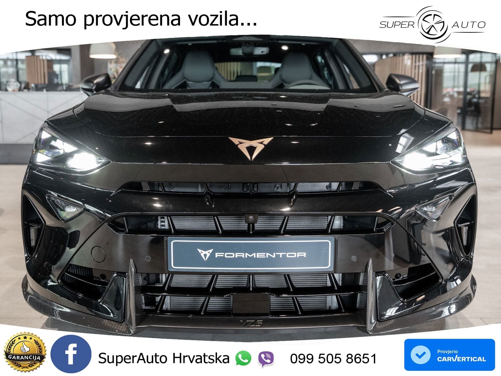 Cupra Formentor VZ5 2.5 TSI (390 KS) 4Drive DSG MATRIX+GR SJED+KAM