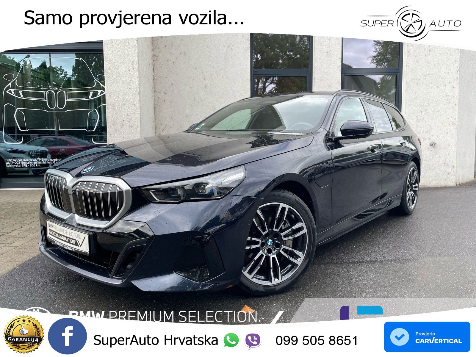 BMW 550e Touring (489 KS) xDrive Steptronic M Sport ACC+HEAD+4xGR SJED+360+PANO